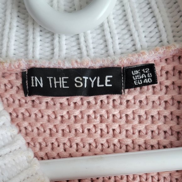 Pink Striped Sweater - Picture 2 of 6